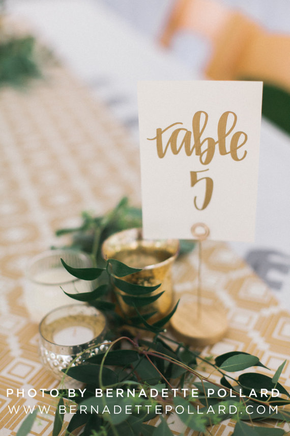 Wedding Table Numbers For Your Big Day