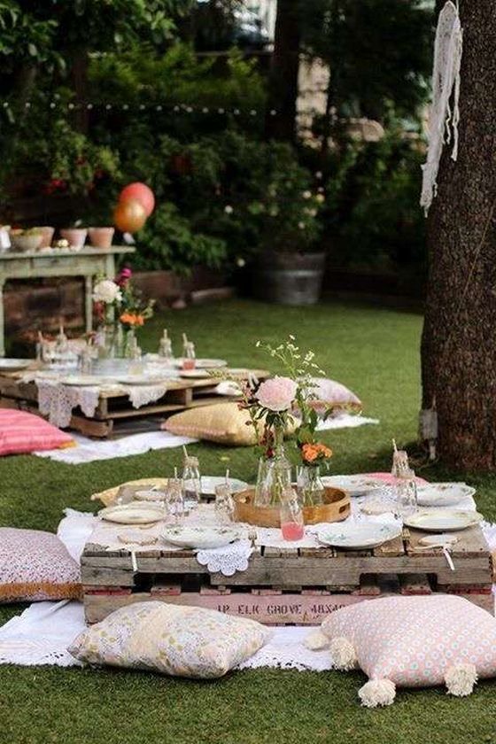 Beautiful Picnic Wedding Reception Ideas You Will Like