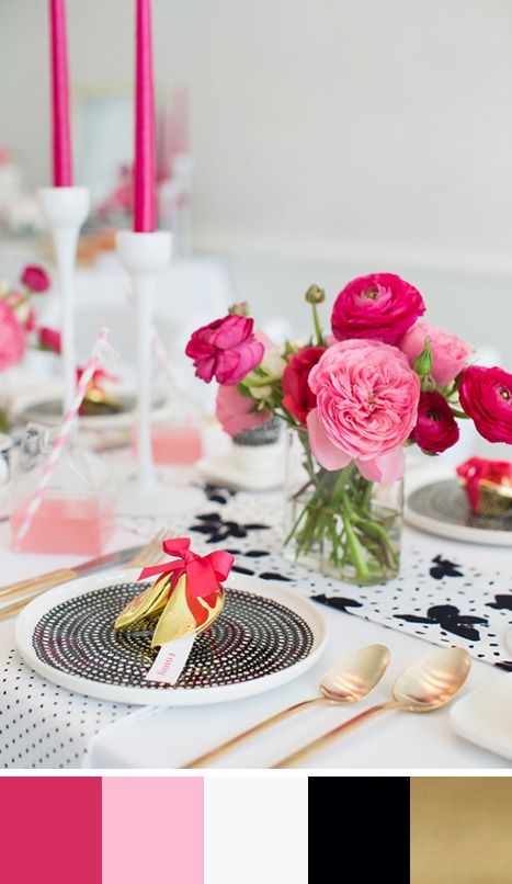 Wedding Color Combos With Pink You Will Like