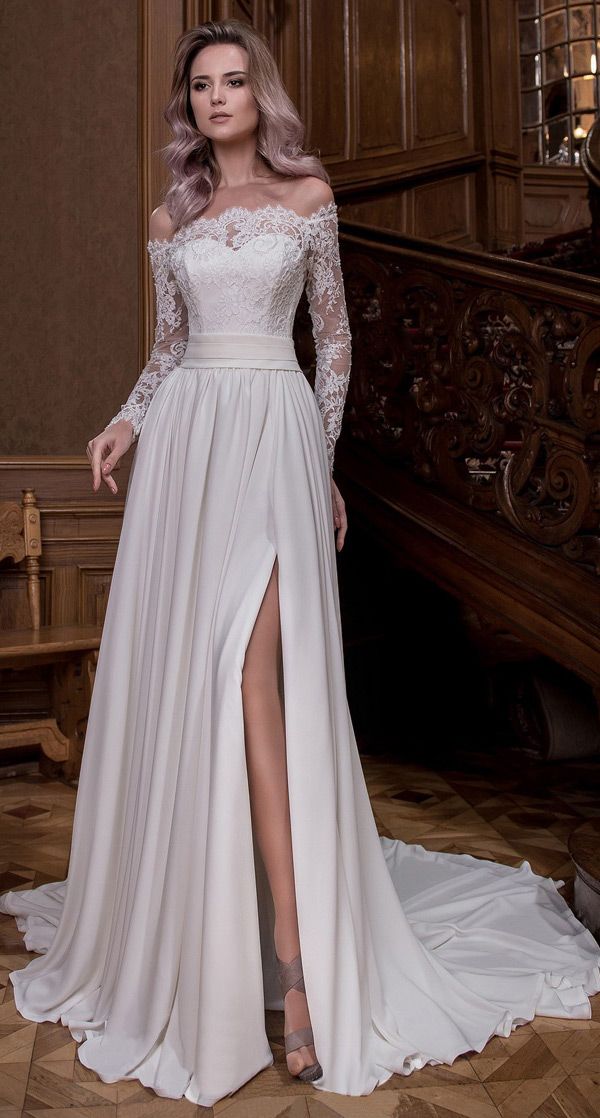 Gorgeous Wedding Dresses With Slits