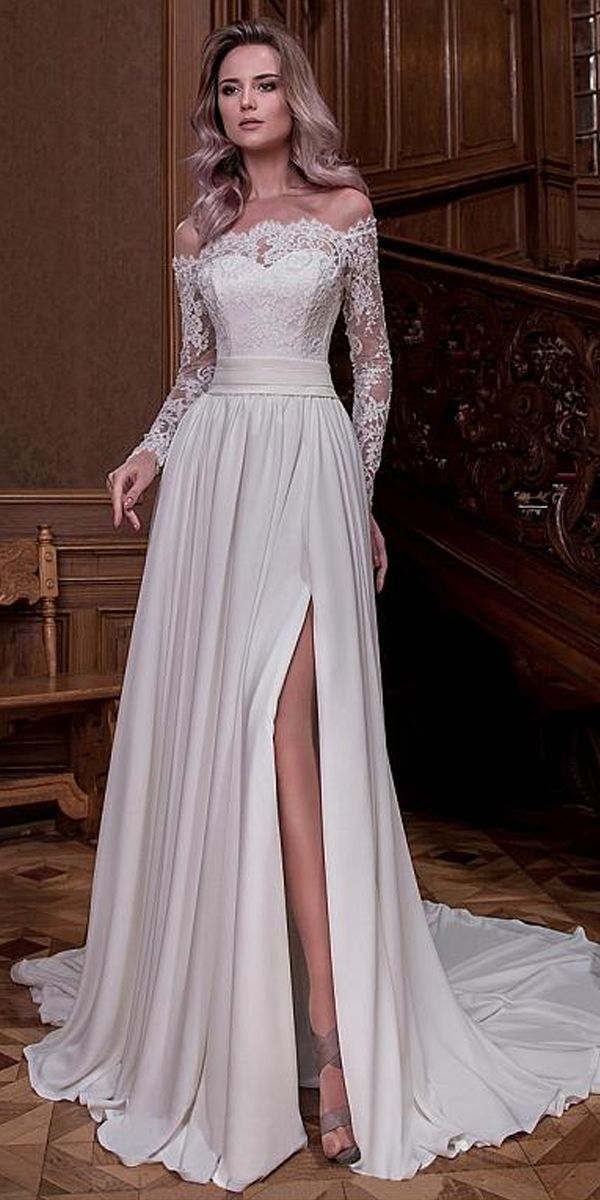 Gorgeous Wedding Dresses With Slits
